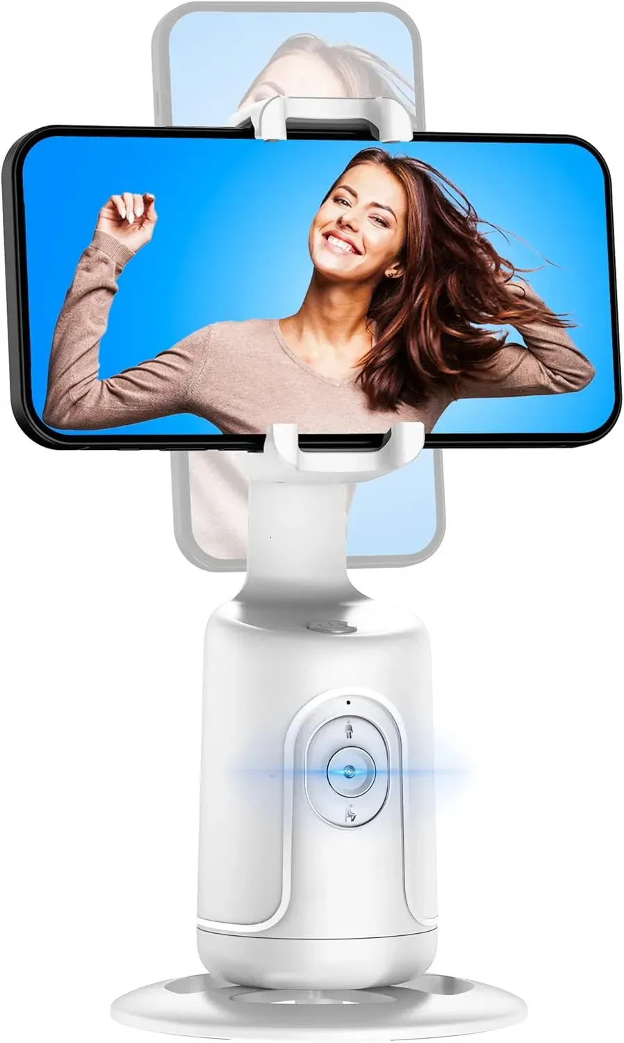 Selfieshow P01 Stabilisateur portatif universel à rotation automatique à 360° pour smartphone, vidéo en temps réel_voghion.com