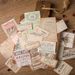 Stationery Sticker Junk Journal Retro Material Handbook Sticker Pack Posters Pictorial English Bills Music Sheet Old_voghion.com
