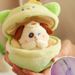 Dog Egg Transforming Adorable Plush Toy Soft Cotton Feather Filling_voghion.com