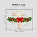 1Pc45Cm*60Cm Christmas Decorative Window Stickers Bow Waistline Glass Stickers Party Atmosphere Scene Layout A Whole Electrostatic Window Grilles_voghion.com