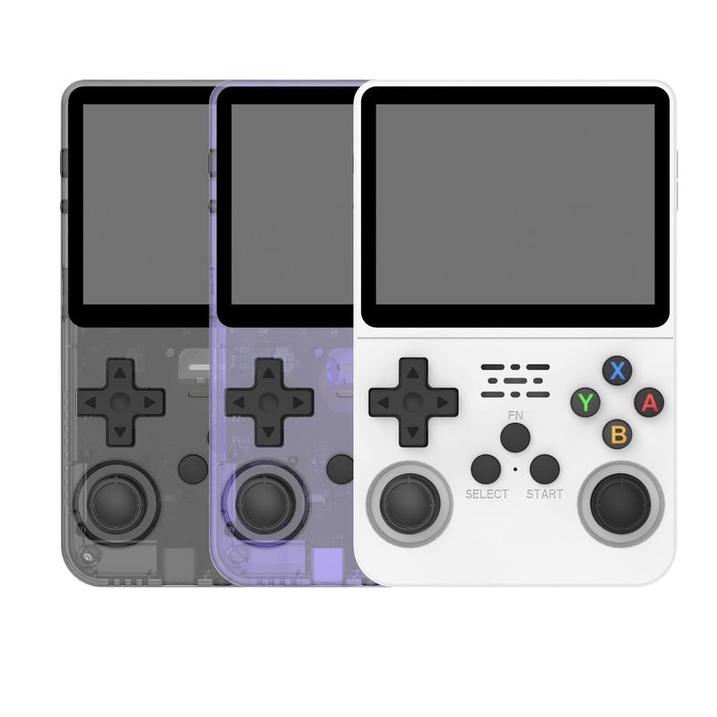 New R36s handheld console, nostalgic arcade all-in-one portable open-source game console_voghion.com