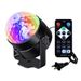 Christmas lighting remote control LED small magic ball mini crystal magic ball lamp colorful voice controlled rotating lamp laser lamp KTV stage lamp_voghion.com