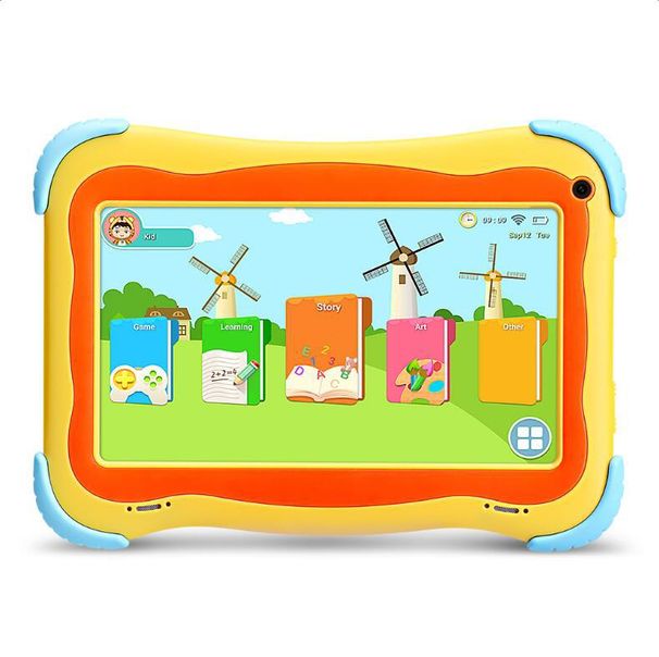 Tablets Q91 Children's Tablet 7inch Student Tablet Early Education Learning Computer HD A33 Cartoon Tablet_voghion.com