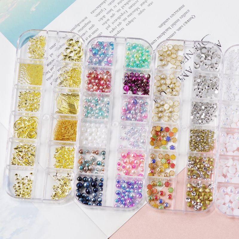 Nail Jewelry Rhinestone Rhinestone Flat Bottom Drill Set_voghion.com