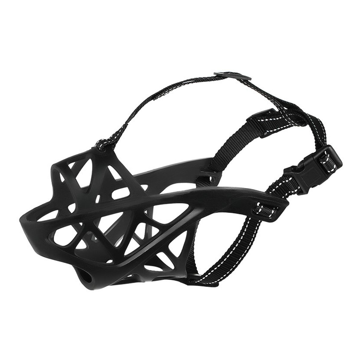 Guangying Dog Muzzle Tear-resistant Grille Adjustable Anti-bite Anti Chewing Dog Mouth Cover Dog Supplies_voghion.com