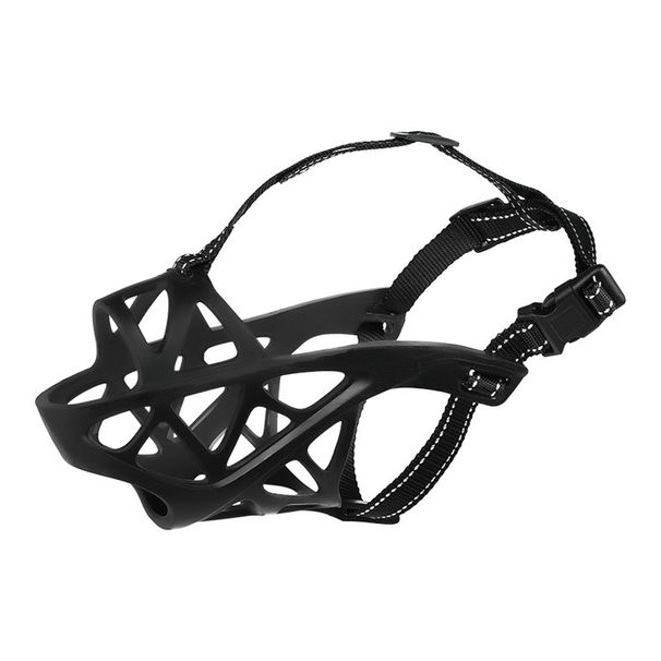 Guangying Dog Muzzle Tear-resistant Grille Adjustable Anti-bite Anti Chewing Dog Mouth Cover Dog Supplies_voghion.com