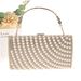 Luxurious And Elegant Heavy Craft Pearl Rhinestone Clutch Socialite Formal Dress Evening Bag Handbag_voghion.com