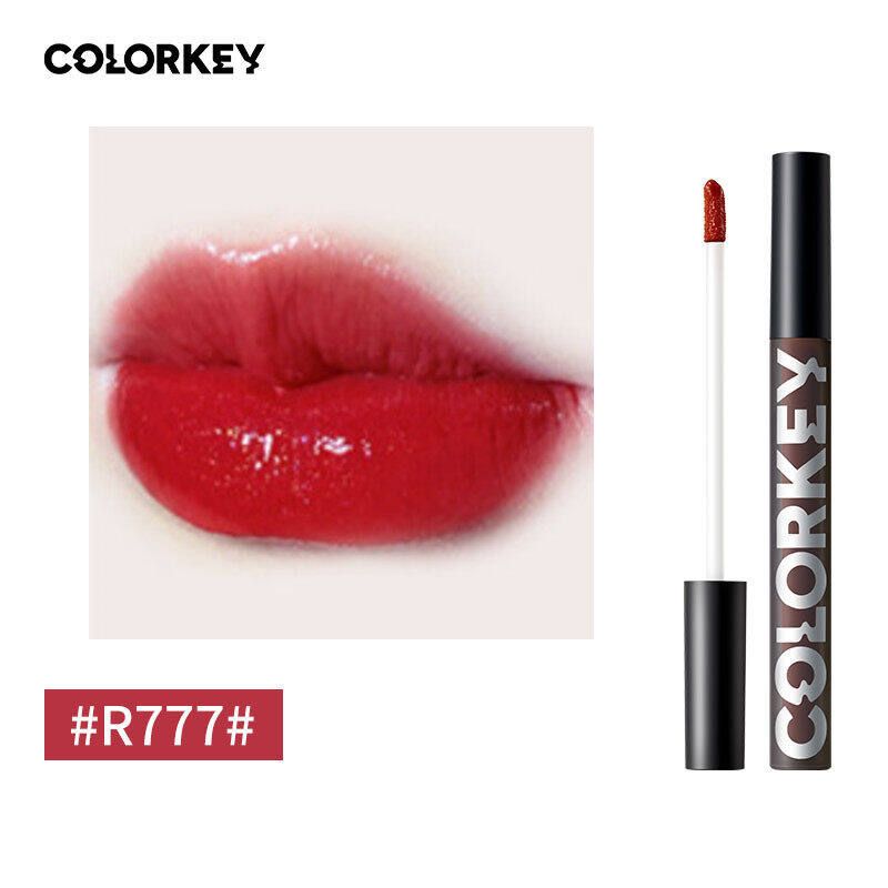 \12304; OUTLETS Colorkey Light Shimmer Gloss Rossetto liquido lucido a lunga tenuta Plumper Colorfast Lip Tint 1,7 g_voghion.com