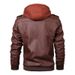 Spring And Autumn Pu Leather Jacket Men's Locomotive Versatile Handsome Jacket Reflective Retro Casual Romantic Jacket_voghion.com