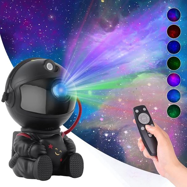 Astronaut Starry Sky Projector Adult Night Light Star Projector LED Astronaut Lamp Galaxy Projector For Bedroom Playroom_voghion.com