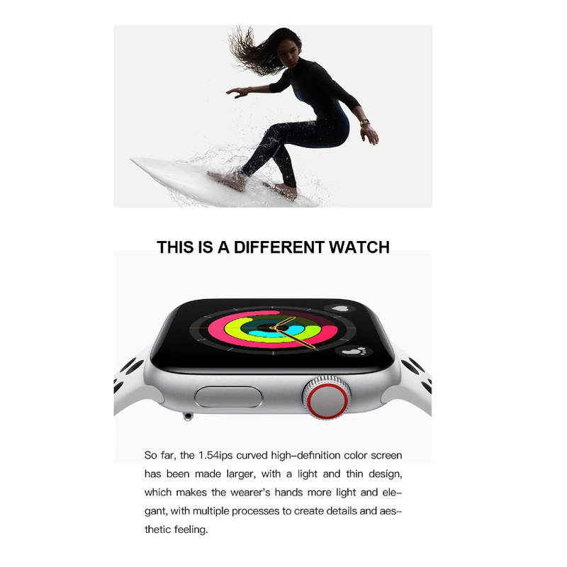 Galaxy Smart watch T500  Bluetooth connection is suitable for iOS and Android systems_voghion.com