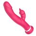 Vibrateur vaginal à double moteur pour stimulation clitoridienne précise, en forme de lapin._voghion.com