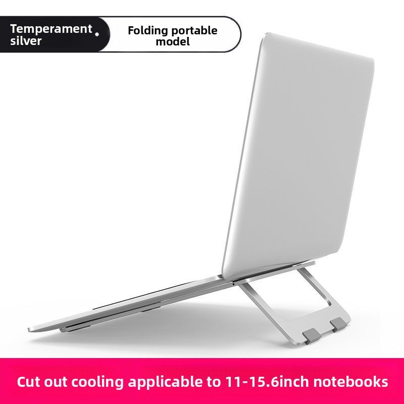 Supporto universale per ufficio, pieghevole, portatile, stabile, in lega di alluminio per laptop_voghion.com