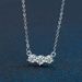 Dekorative Hongyuan Ewige Funkelnde Moissanite Mode Halskette Lebt Drei Welten Versprechen Brillante Schlüsselbein Kette_voghion.com