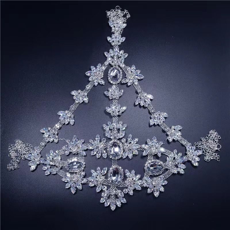 Hot selling exaggerated makeup ball personalized party performances, rhinestone masks, men's and women's masks_voghion.com