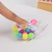 6cm bunte Trauben Ball Tpr Stress Relief Trick Entlüftung Prise Spaß kreative Squeeze Entlüftung Regenbogen Ball_voghion.com