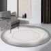 Tapis rond pour chambre à coucher, salon, style irrégulier, luxueux, minimaliste, pour bureau, ordinateur, chaise, coiffeuse, tapis de sol_voghion.com