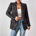 Cappotto con scialle scozzese a maniche lunghe con risvolto autunnale da donna_voghion.com