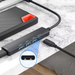 Hot sælgende USB 3.0 højhastigheds hub en til fire 4-ports bærbar Type-C dockingstation splitter_voghion.com
