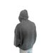 American Style Gray Hooded Sweater For Men, Autumn And Winter, Lazy Style, High-End Feel, Cleanfit Knitted Sweater,_voghion.com