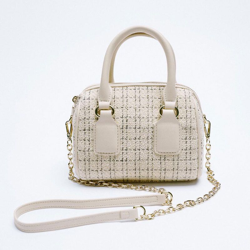 Neue Damentasche 2023 Herbst und Winter Allgleiches tragbare Boston-Kissentasche One-Shoulder-Messenger-Ketten-Minitasche_voghion.com