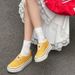 Women's Red 2025 Round Toe Thick Sole Anti-Slip Casual Canvas Sneakers_voghion.com