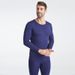 Thermounterwäsche für Herren, dünnes Oberteil, lange Unterhose, Anzug für Herren_voghion.com
