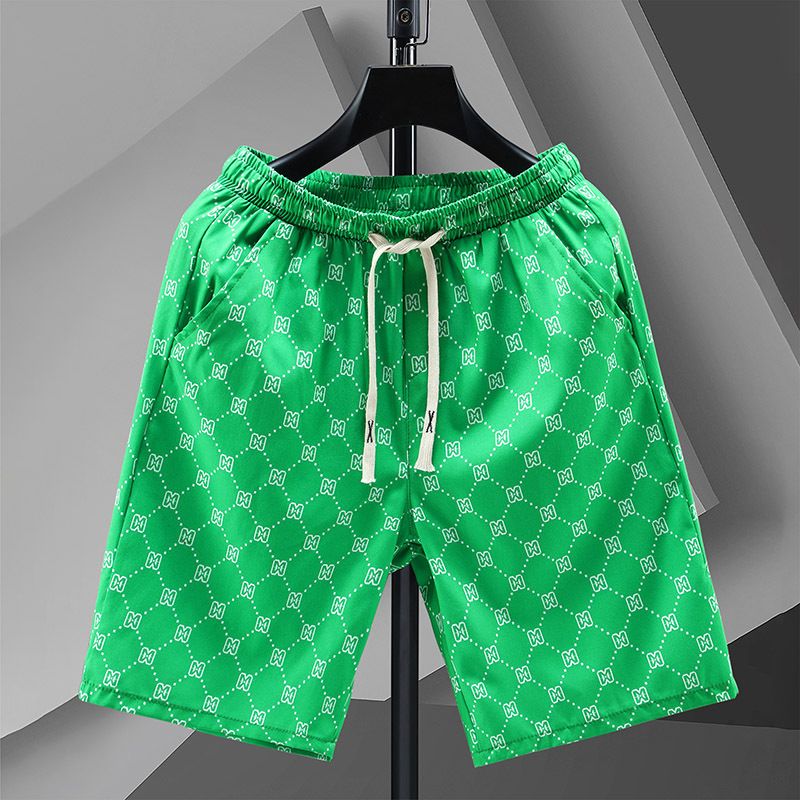 Shorts men and couples, new summer fashion trend, quick drying men's pentagonal shorts, beach pants, half length pants_voghion.com