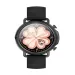 V25 Women's Smart Watch Circle Full Touch Temperature Monitoring Custom Push Dial_voghion.com