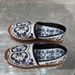 Women's Flat Shoes With Printed New Rope Blue And White Porcelain Design, Casual Fresh Literary Comfortable Versatile_voghion.com