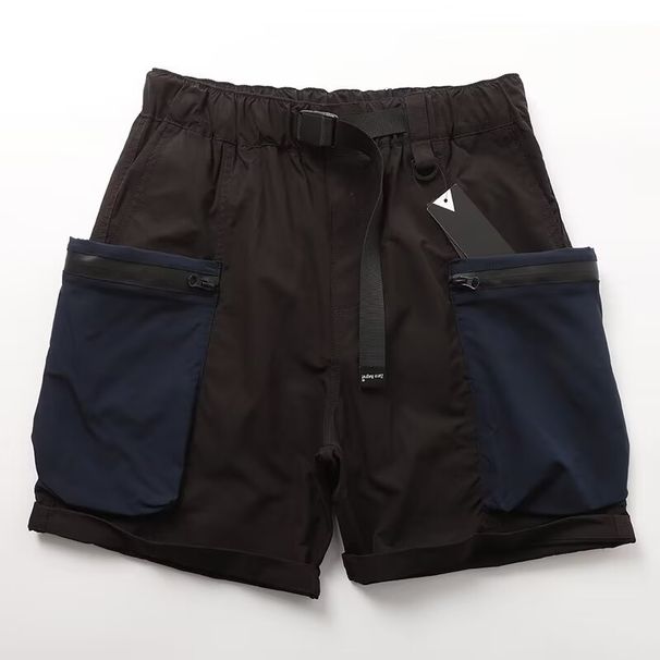 Herenkleding Grote Zak Grote Maat Werkkleding Shorts Los Snel Droog Casual Sport Knappe Riem Shorts_voghion.com