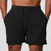 SwayneMen's Skin-Friendly Breathable Quick-Drying Sports Casual Double Layer Shorts, American Fitness Basketball Four-Point Shorts 1189_voghion.com