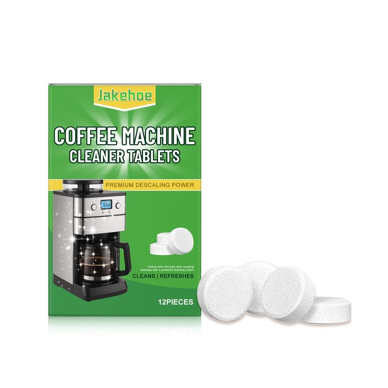 Jakehoe Machine Coffee Stains Dirt Maintenance Filter Cleaning Effervescent Tablets_voghion.com