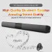 Powerful TV Soundbar Wired and Wireless Bluetooth Speaker Stereo Home Cinema System with FM Radio Music Center Sound Bar_voghion.com