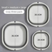 Foldable Laundry Basin Large, Collapsible Wash Tub For Home Use, Portable Travel Student Dormitory_voghion.com