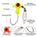 Soft Bait Weighted Lead Head With Swivel Spinner Anti-Hooking Lure 1.4g 1.6g 3g JIG Hook_voghion.com