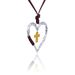 Nuova collana regalo con ciondolo a forma di cuore con croce, squisita_voghion.com