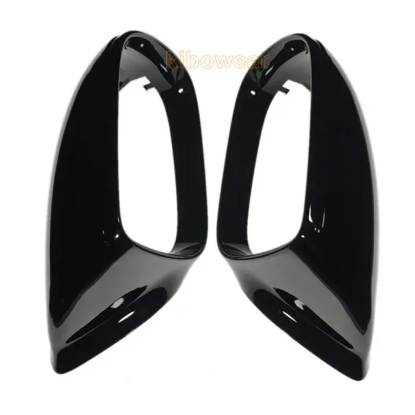 Black for Audi Q5 8R Q7 4L SQ5 Side Mirror Cover Caps 2009 2012 2013 2014 2015 2016 door wing rearview replace glossy shell case_voghion.com