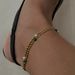 Women’s Jewelry Set Fashion Fashion Simple Retro Style Electroplated Pearl Malachite Summer Anklet_voghion.com