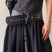 Clash Nikki Design Y2K Spice Girls Studded Wide Corset Accessory Belt_voghion.com