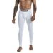 Unterwäsche & Nachtwäsche Dünne Thermounterwäsche für Herren, Slim Fit, Stretch-Baumwolle, kältebeständige, knöchellange Unterhose in Weiß, Rot, Schwarz, Marineblau_voghion.com
