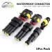 5 teile/los 1/2/3/4/5/6 Pins Weg AMP Super Dichtung IP68 Wasserdichte Elektrische Draht Stecker Für Auto Wasserdichten Stecker_voghion.com