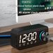 Alarm Clock Sound Dual Alarm Clock Display Speaker FM Radio Call Function Stereo_voghion.com