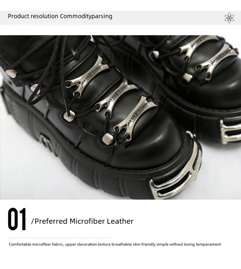 Internet Celebrous Same 2023 Autumn New British Style Lace-up Small Leather Shoes_voghion.com