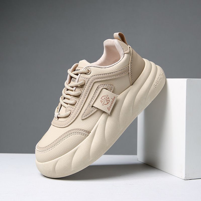 Minimalistische weiße Canvas-Sneakers – Streetstyle-Schuhe (atmungsaktiv und bequem, für den Alltag) – HC01_voghion.com