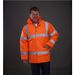 European Standard Graded Autumn Winter Waterproond Warm For Highway Duty And Traffic Warning Reflective Jacket_voghion.com