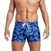 Men's Low-Rise Drawstring Swim Trunks - Quick-Dry & Lightweight For Beach & Pool (Stylish Printed Board Shorts)_voghion.com