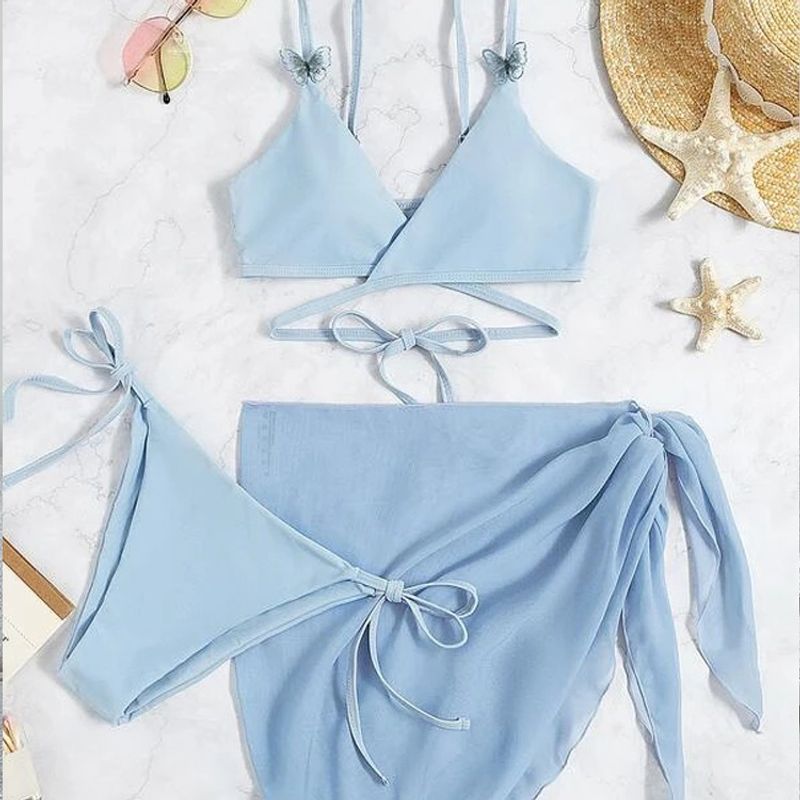 Maillot de bain deux pièces décontracté pour femmes, mode été_voghion.com