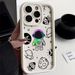 Custodia per telefono astronauta per iPhone 16, 15 Pro Max, 13, 12, 11 Pro, 14Pro, Max, 16Plus, 12Pro, antiurto, Funda Capa_voghion.com
