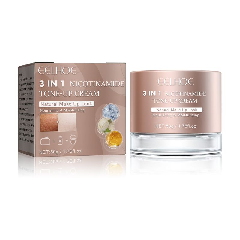 EELHOE Crema schiarente e illuminante 3 in 1 Idratante, rinfrescante, non grassa, correttore, idratante, uniforme e_voghion.com